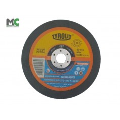 Disco de desbaste Tyrolit de 7" - A30Q-BFX