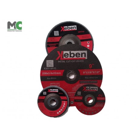 Discos de corte Kleben 4.5" / 7" /9"