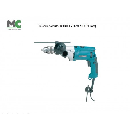 Taladro percutor MAKITA - HP2070FX (16mm)